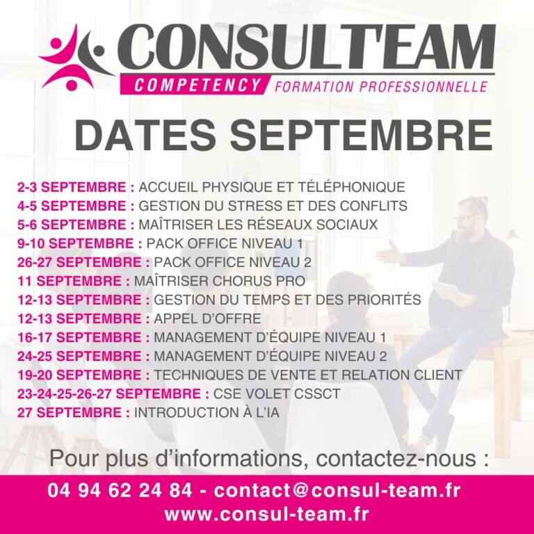 Consulteam Competency Formations Septembre 2024